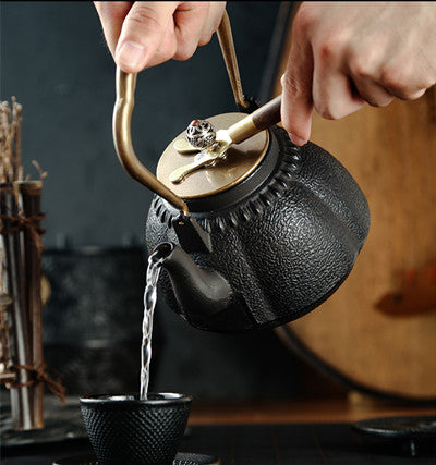 Cast Iron Teapot