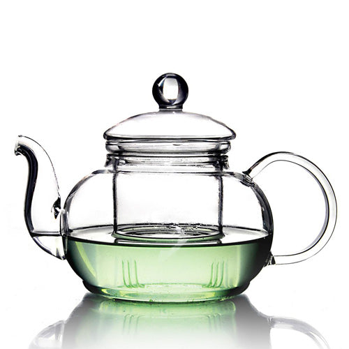 Heat Resisting Herbal Tea Glass Teapot