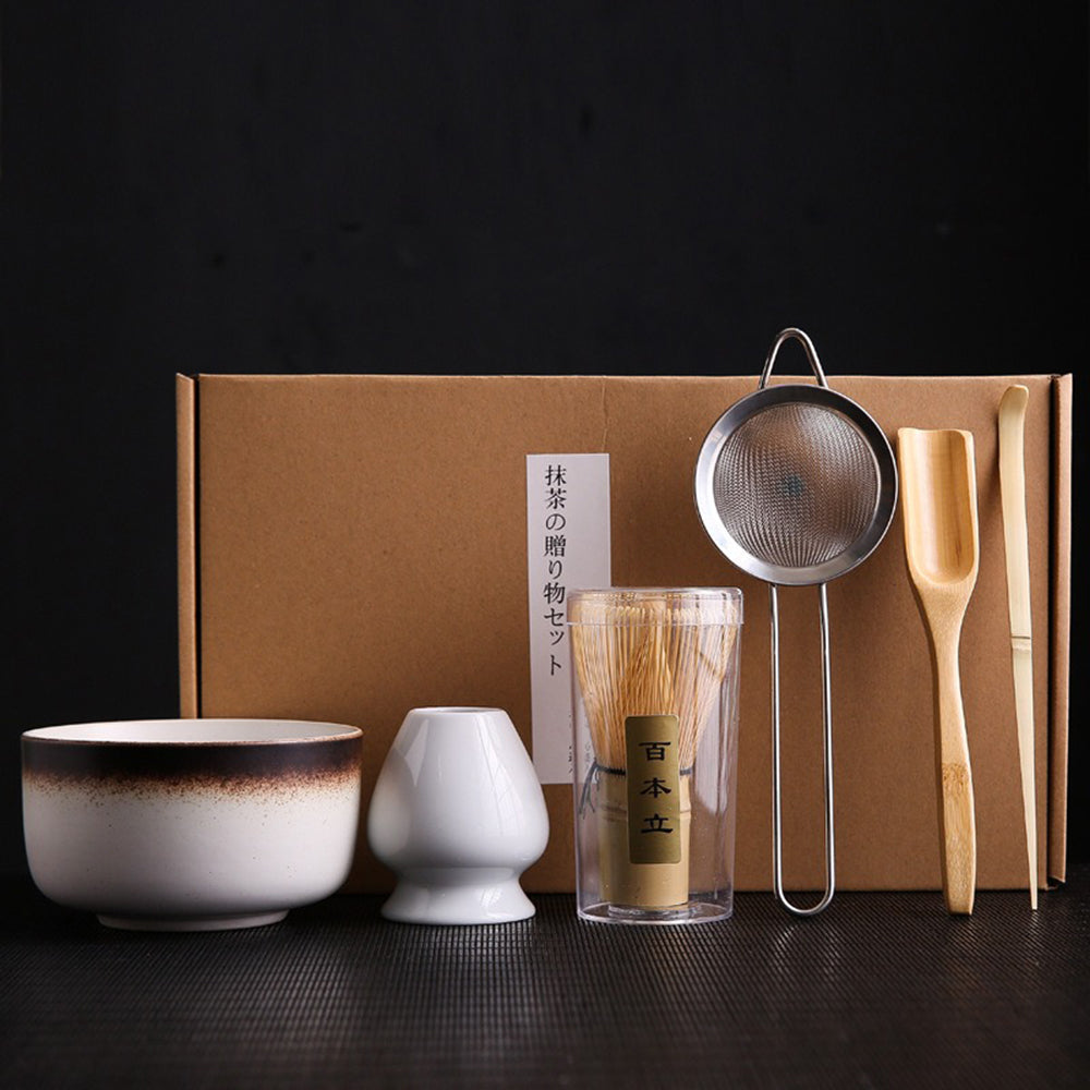 Japanese Pottary Matcha Green Tea Set