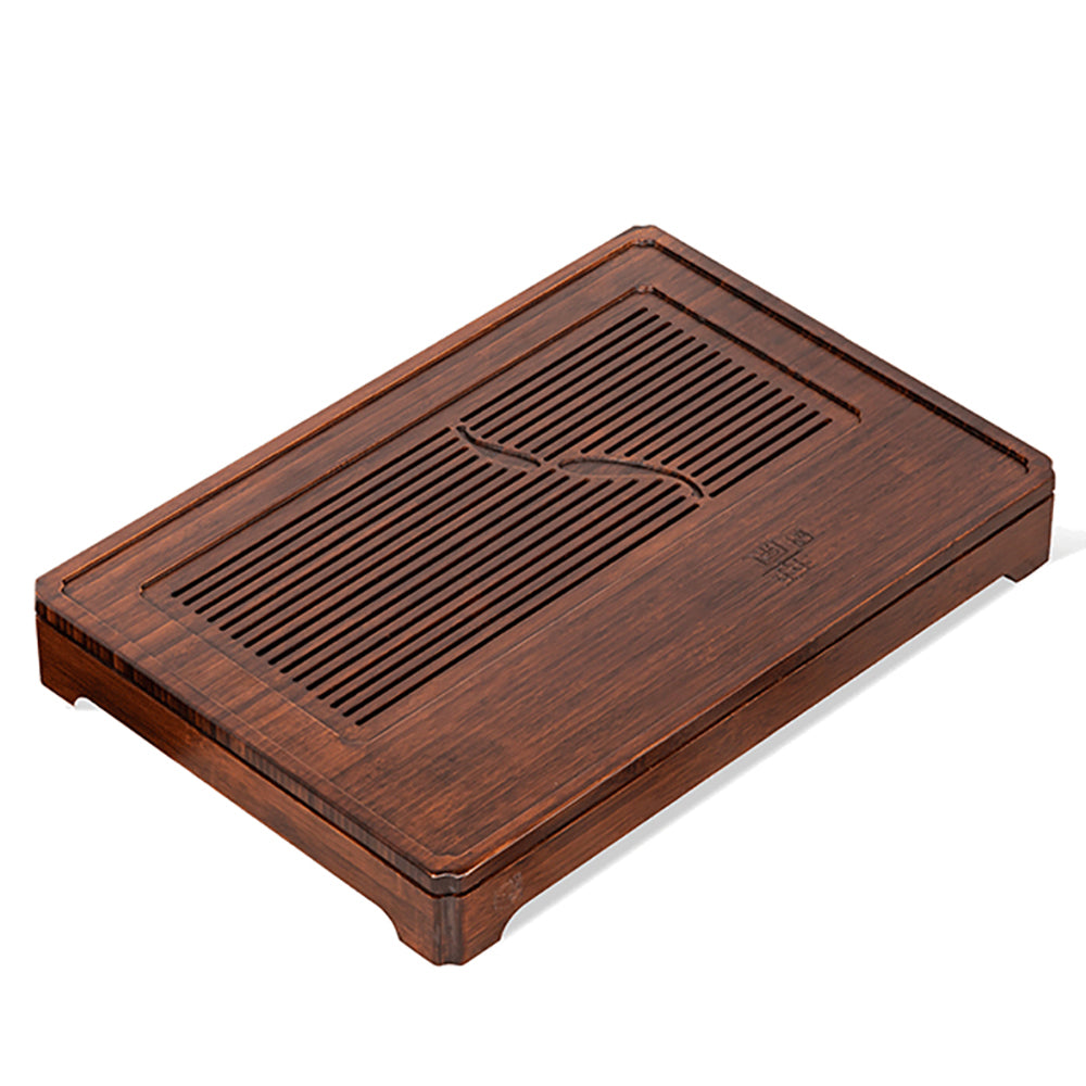 Double Fish Bamboo Tea Tray