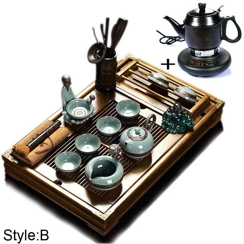 Ice Crack Geyao Gongfu Tea Set