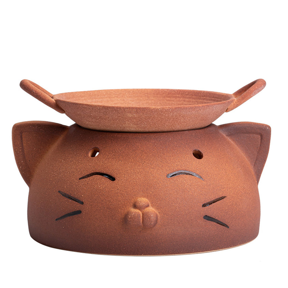 Cute Tiger Coarse Pottery Tea Leaves Stove