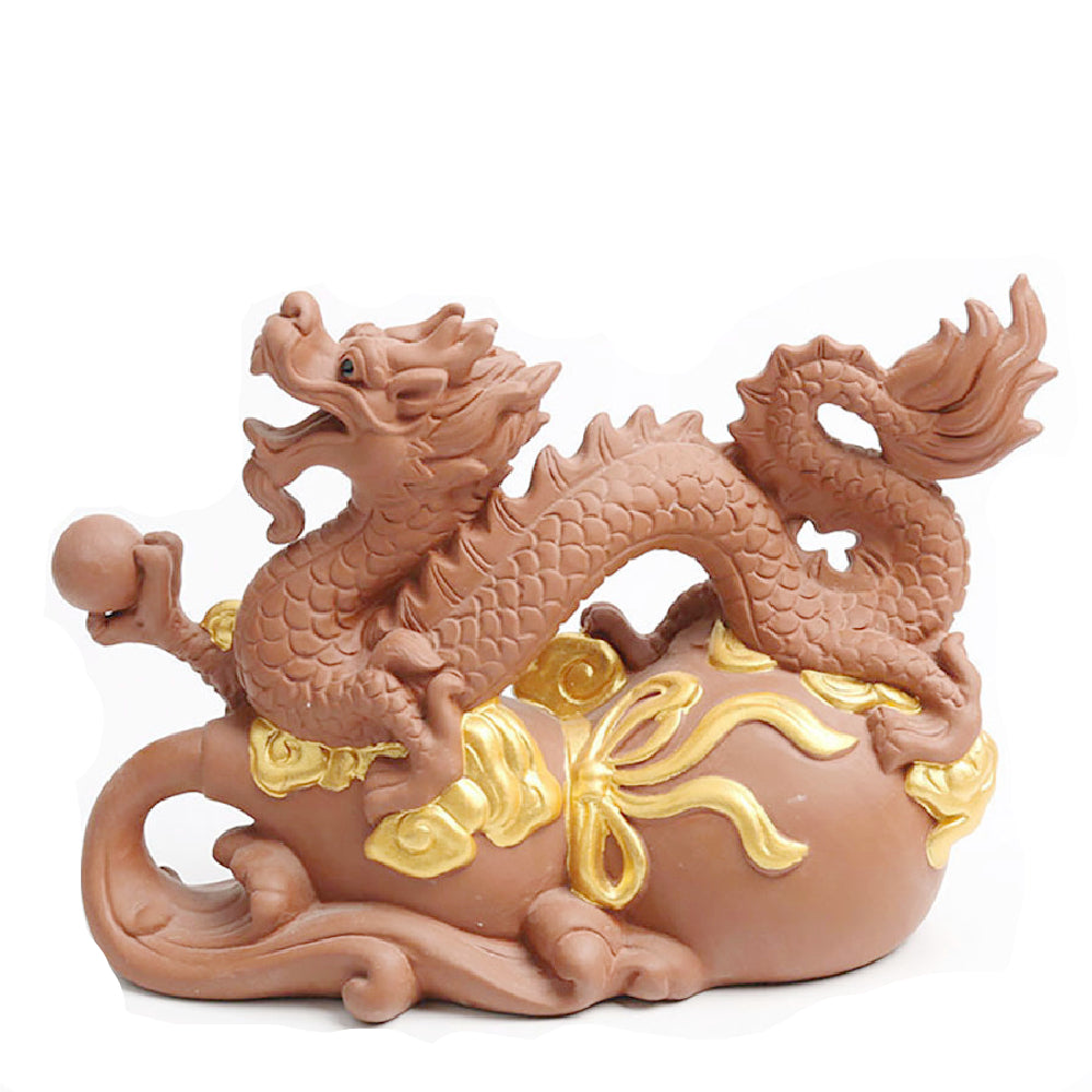 Handmade Yixing Clay Dragon Tea Pet