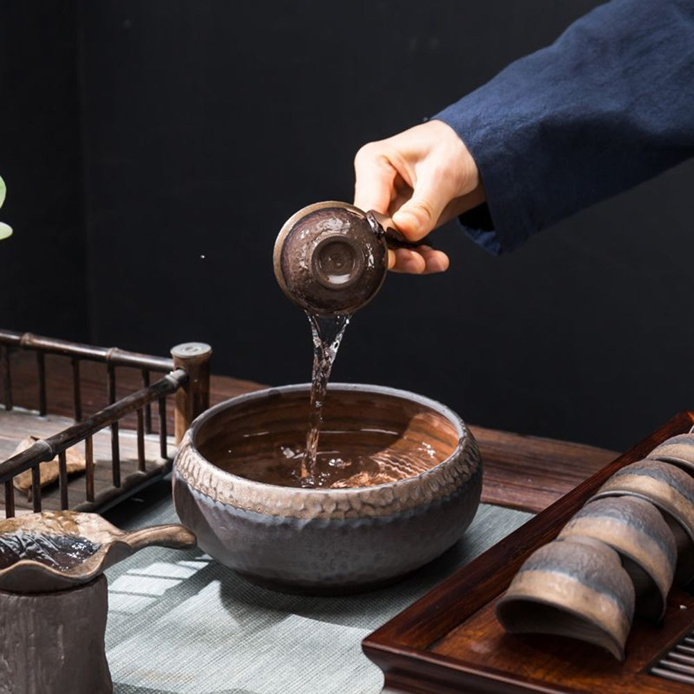 Pottery Wabi-sabi Gongfu Tea Set