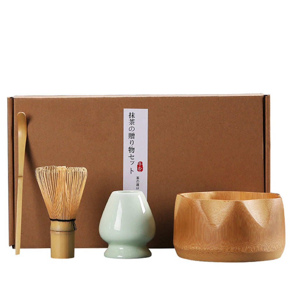 Japanese Bamboo Matcha Green Tea Set