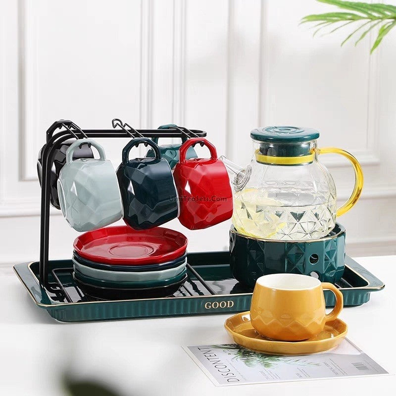 Modern Afternoon Tea Set With Warmer – Umi Tea Sets